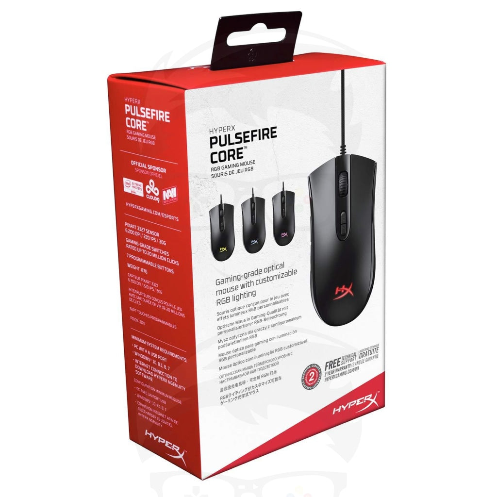 Hyperx Pulsefire Core - Rgb Gaming Mouse Hyperx Pulsefire Core - Rgb Gaming Mouse